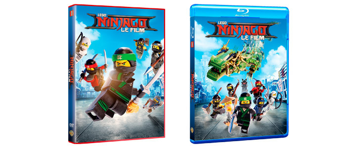 Lego Ninjago en DVD et Blu-ray