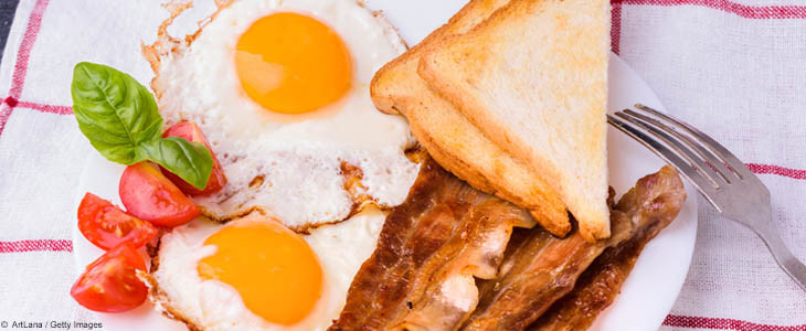 bacon and eggs avec Sherlock Holmes
