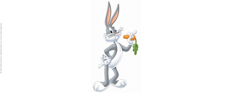 Bugs Bunny des Looney Tunes