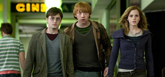 Ron Weasley, Harry Potter et Hermione Granger