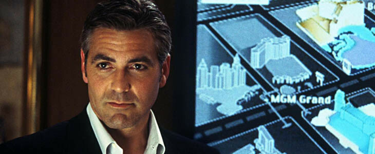 George Clooney dans Ocean's Eleven