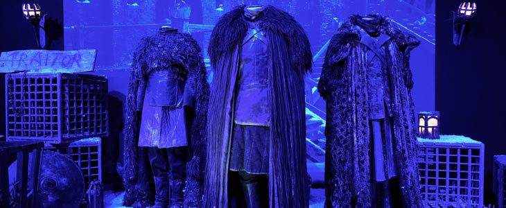 Costumes de l'exposition Game of Thrones : The Touring Exhibition