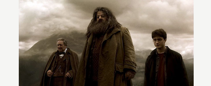 Hagrid et Harry Potter
