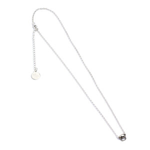 Collier en argent 925ème avec porte-Charm