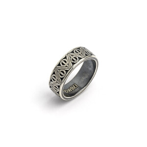 Bague Reliques de la mort en argent 925ème