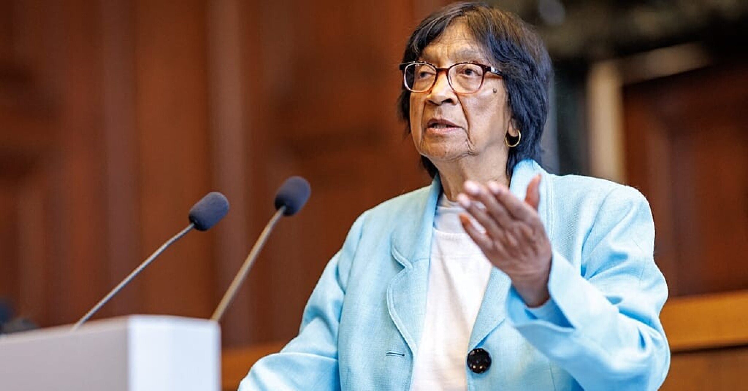 Nobel Peace Prize winner Navi Pillay hits out at US sanctions on ICC