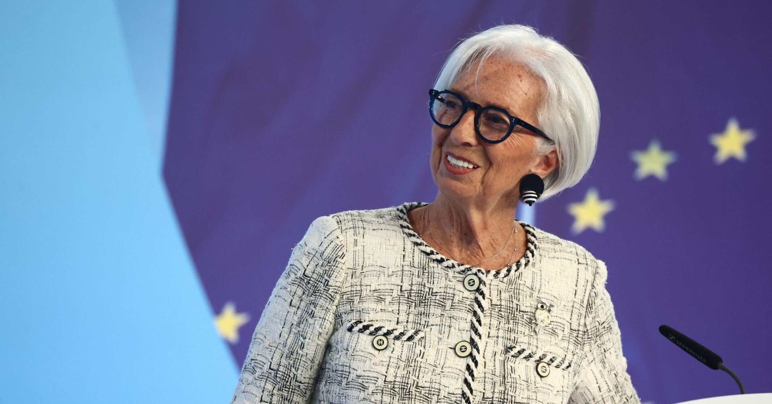 Christine Lagarde: „Ich habe auf meinem Weg einige gläserne Decken ...