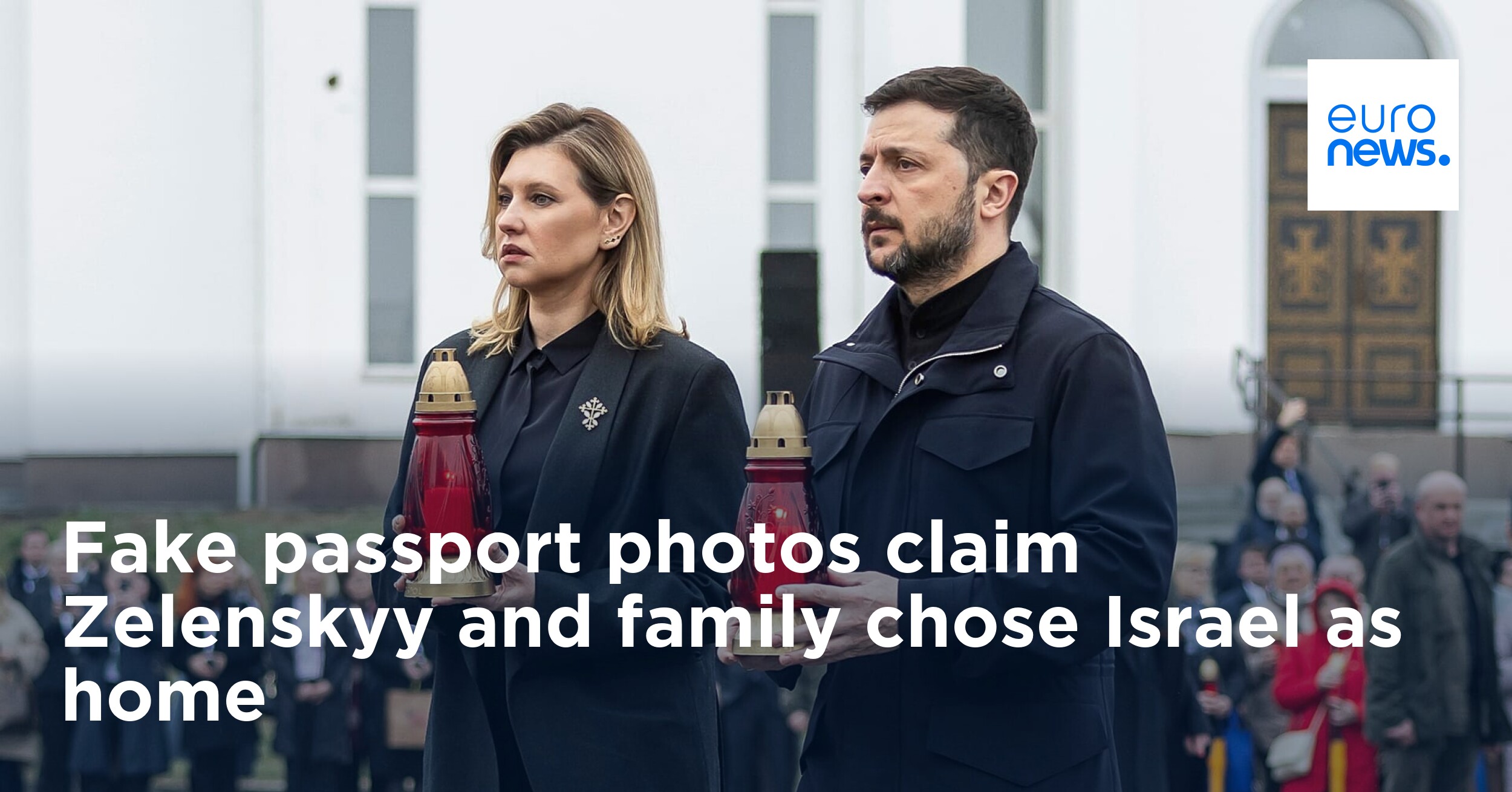 Fake passport photos claim Zelenskyy and family chose Israel as home