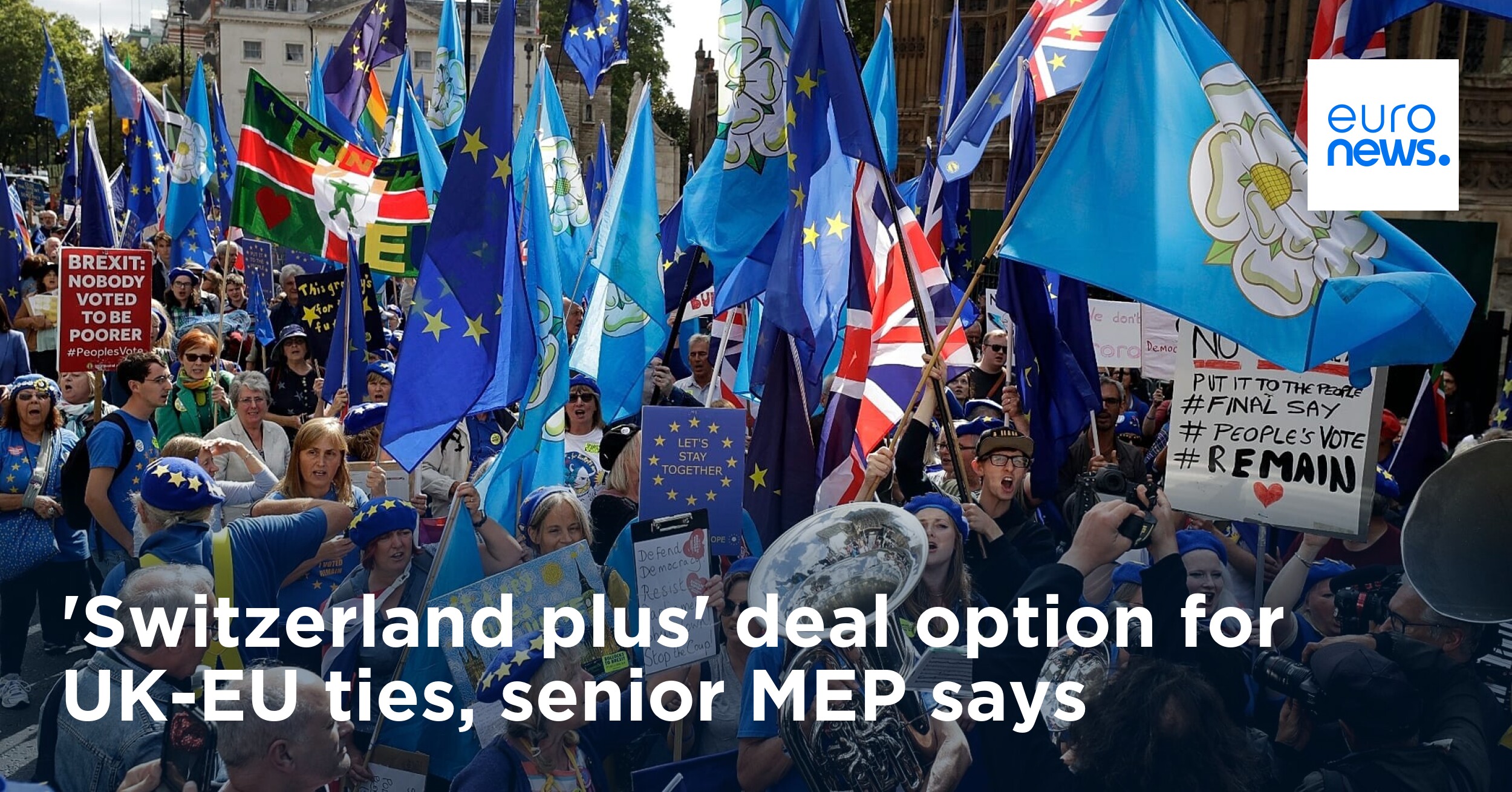 'Switzerland plus' deal option for UK-EU ties, senior MEP says