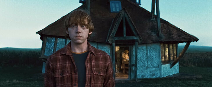 Rupert Grint dans la saga Harry Potter